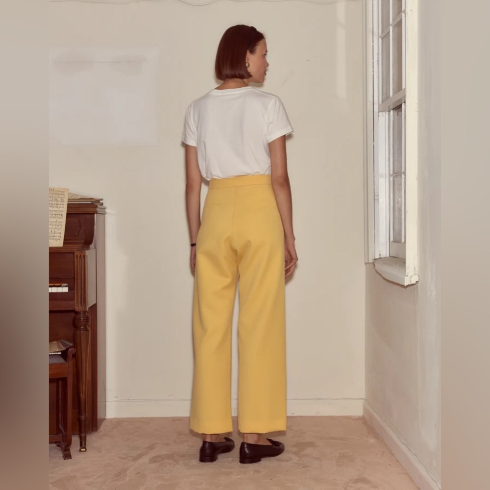 Bode Riding Twill Sailor Trousers Pants - Yellow - W25 - NEW - Picture 2 of 12
